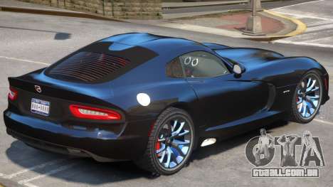 Dodge Viper GTS V1.0 para GTA 4