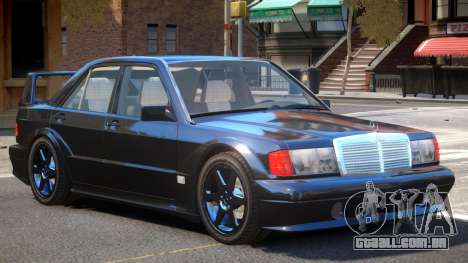 Mercedes 190E Tuning para GTA 4