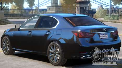 Lexus GS350 Upd para GTA 4