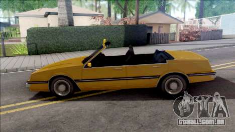 GTA IV Willard Cabrio Taxi para GTA San Andreas