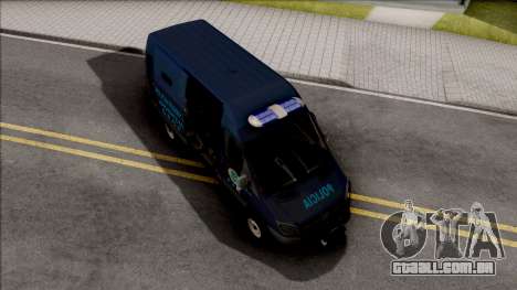 Mercedes-Benz Sprinter Policia Federal Argentina para GTA San Andreas