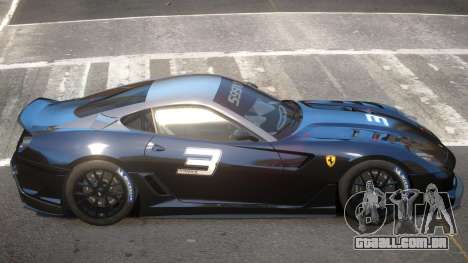 Ferrari 599XX V1 PJ para GTA 4
