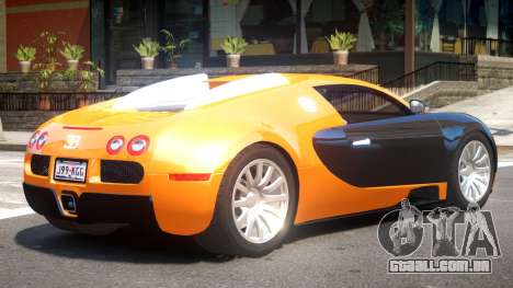 Bugatti Veyron Up para GTA 4