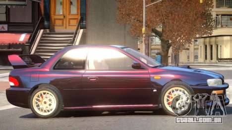 1998 Subaru Impreza V1.0 para GTA 4