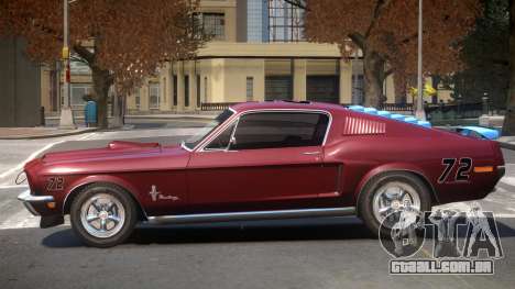 Ford Mustang Fastback para GTA 4