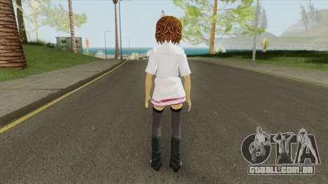 Rasta Schoolgirl para GTA San Andreas