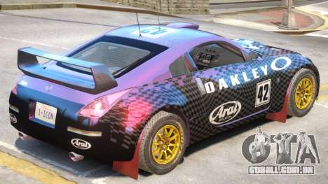 Nissan 350Z Drift V1 PJ2 para GTA 4