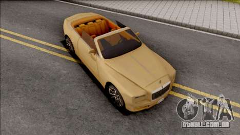 Rolls-Royce Dawn 2019 para GTA San Andreas