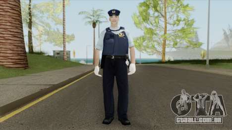 Japanese Police Skin para GTA San Andreas