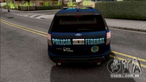 Ford Explorer Policia Federal Argentina para GTA San Andreas