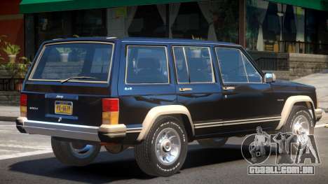 1984 Jeep Cherokee V1 para GTA 4