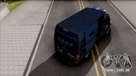 Mercedes-Benz Sprinter Policia Federal Argentina para GTA San Andreas