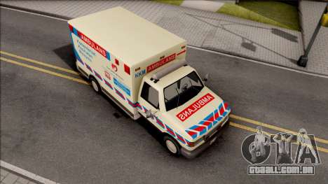 Ambulance Malaysia KKM para GTA San Andreas