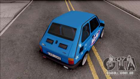 Fiat 126p Milkyway para GTA San Andreas