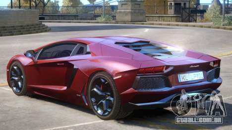 Lambo Aventador V1.1 para GTA 4