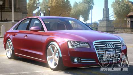 Audi A8 V1 R2 para GTA 4