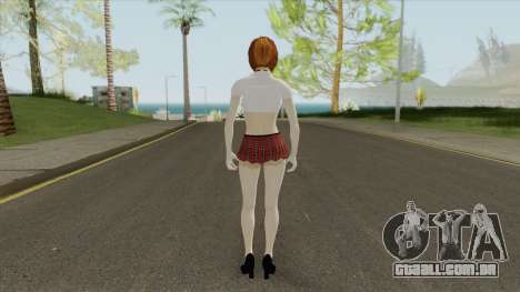 Ada Wong Sexy Schoolgirl HD para GTA San Andreas