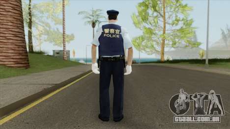 Japanese Police Skin para GTA San Andreas