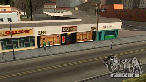Nova Loja Gucci para GTA San Andreas