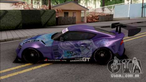 Toyota Supra A90 2019 Rocket Bunny Pandem para GTA San Andreas