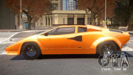 1985 Lambo Countach para GTA 4