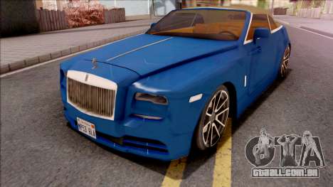 Rolls-Royce Dawn 2019 Low Poly para GTA San Andreas