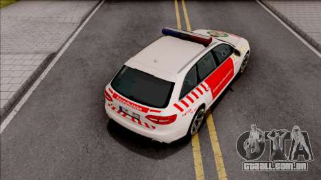 Audi RS4 Avant Hungarian Fire Department para GTA San Andreas