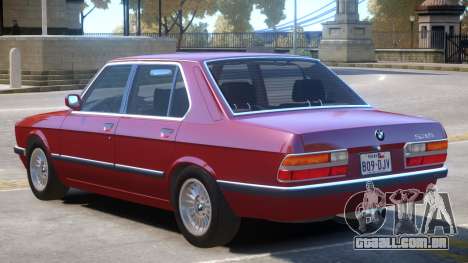 BMW 535 E28 V1.1 para GTA 4