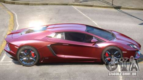 Lambo Aventador V1.1 para GTA 4