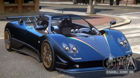 Pagani Zonda F V1.2 para GTA 4