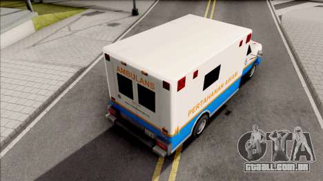 Ambulance Malaysia APM para GTA San Andreas