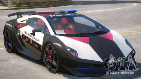 Lamborghini Sesto Police V1.2 para GTA 4