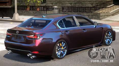 Lexus GS-F V1 para GTA 4