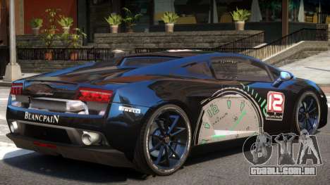 Lamborghini Gallardo SE PJ3 para GTA 4