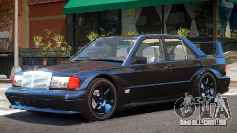 Mercedes 190E Tuning para GTA 4