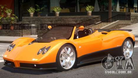 Pagani Zonda Spider para GTA 4