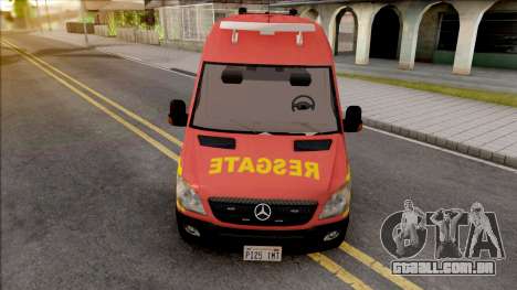 Mercedes-Benz Sprinter 2013 Ambulancia v2 para GTA San Andreas