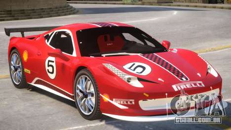 Ferrari 458 Challenge PJ1 para GTA 4