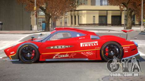 Pagani Zonda R V1.0 PJ3 para GTA 4