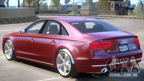 Audi A8 V1 R2 para GTA 4