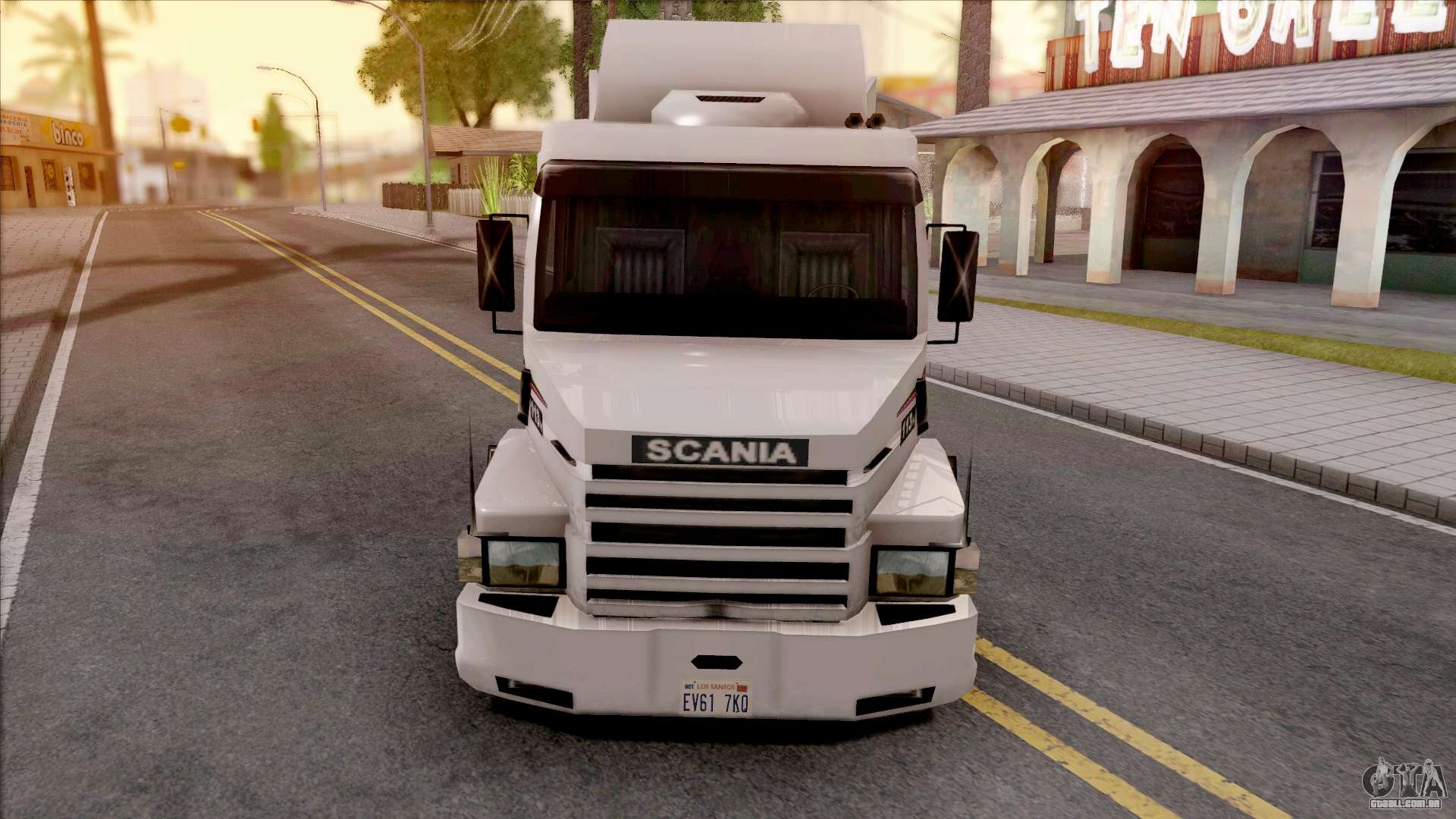 Caminhão Scania 113H Top Line e carreta Noma para GTA San Andreas