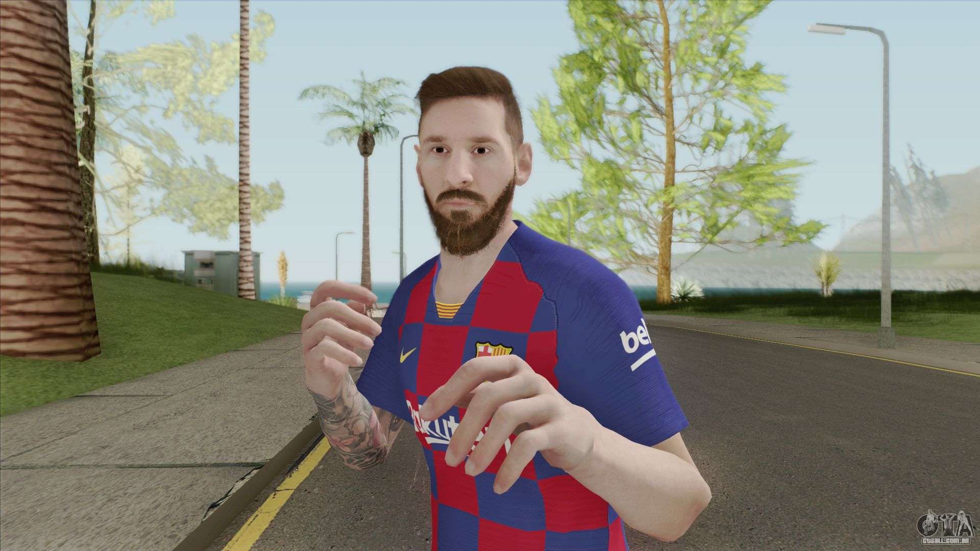 Lionel Messi (PES 2020) para GTA San Andreas