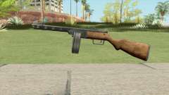 PPSH-41 Submachine Gun (WW2) para GTA San Andreas