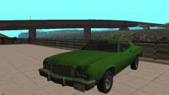 Ford Gran Torino De 1974 Verde para GTA San Andreas