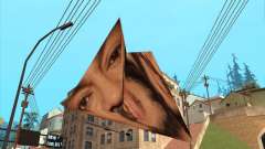 Filipe, na forma de uma pirâmide-origami para GTA San Andreas