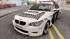 BMW M5 E60 Policia Metropolitana Argentina para GTA San Andreas