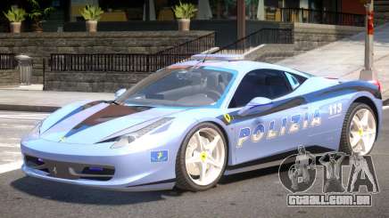 Ferrari 458 Police para GTA 4