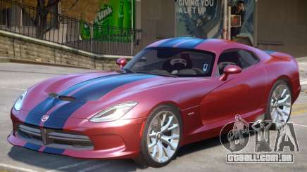 Dodge Viper GTS V2.3 para GTA 4