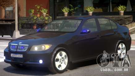 BMW E90 FBI para GTA 4