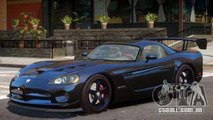 Dodge Viper SRT Y09 para GTA 4